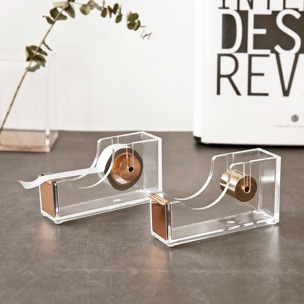 luxury rose gold tape dispenser acrylic masking tape cutter washi storage organizer adhesive holder tool drop shipping
luxury rose gold tape dispenser acrylic masking tape cutter washi storage organizer adhesive holder tool drop shipping