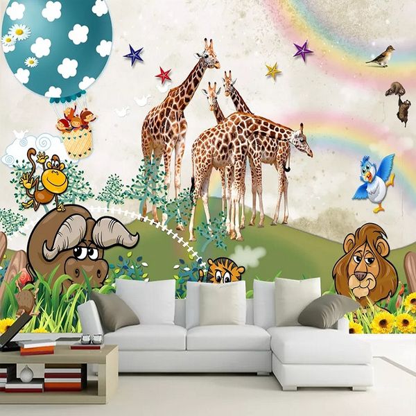 custom large mural 3d wallpaper nordic modern cartoon fantasy giraffe child bedroom mural tv back wall decor deep 5d embossed
custom large mural 3d wallpaper nordic modern cartoon fantasy giraffe child bedroom mural tv back wall decor deep 5d embossed