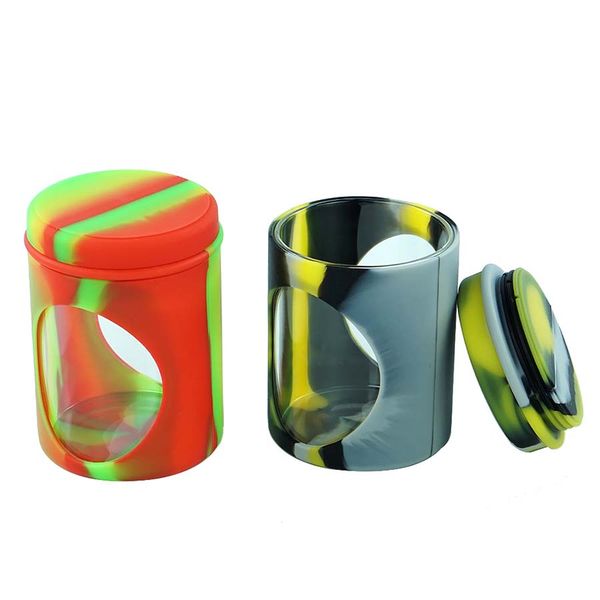 2.7"nonstick silicone jars containers dhl shipping dabs silicone flower jar wax containers silicone wax boxes and oil container
2.7"nonstick silicone jars containers dhl shipping dabs silicone flower jar wax containers silicone wax boxes and oil container