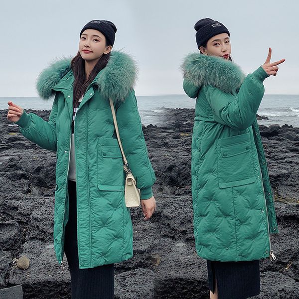 fashion casual warm solid long parka women 2018 full sleeve thick padded jacket hooded pockets woman winter coats and jackets, Black
fashion casual warm solid long parka women 2018 full sleeve thick padded jacket hooded pockets woman winter coats and jackets, Black