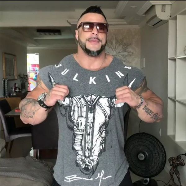 new men tank cotton bodybuilding fitness sleeveless vest workout printed under shirt printing mens gyms debardeur homme, White;black
new men tank cotton bodybuilding fitness sleeveless vest workout printed under shirt printing mens gyms debardeur homme, White;black