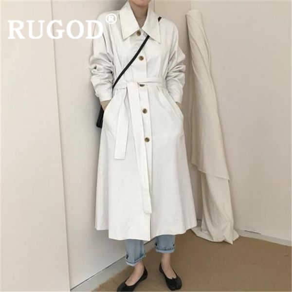 rugod women solid windbreaker turn down collar single breasted loose vintage outwear with belt new autumn modis elegant coat ins, Tan;black
rugod women solid windbreaker turn down collar single breasted loose vintage outwear with belt new autumn modis elegant coat ins, Tan;black