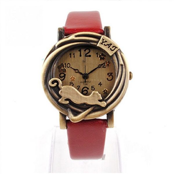 new 1pc retro women's bracelet watches leather strap ladies dress quartz wristwatches clock women, Slivery;brown
new 1pc retro women's bracelet watches leather strap ladies dress quartz wristwatches clock women, Slivery;brown