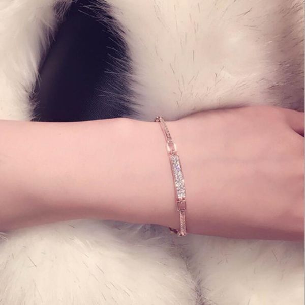fashion- jewelry gold color bracelets zircon bangles simple classic for women fashion of shipping, Black
fashion- jewelry gold color bracelets zircon bangles simple classic for women fashion of shipping, Black