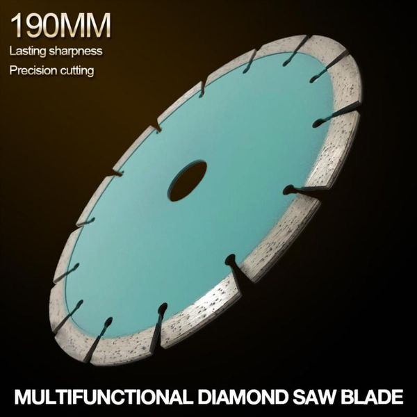 diamond saw blade 190mm split tooth segmented shape volcanic rock cutting blade support wet and dry cutting for concrete /stone
diamond saw blade 190mm split tooth segmented shape volcanic rock cutting blade support wet and dry cutting for concrete /stone