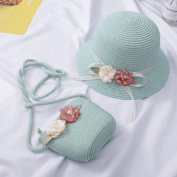 2020 summer lovely children beach hats wide brim flowers straw hat girls 2-7 years child holiday travel fashion sun hat bags set, Yellow
2020 summer lovely children beach hats wide brim flowers straw hat girls 2-7 years child holiday travel fashion sun hat bags set, Yellow