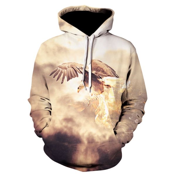 brand men's individuality design flame flying eagle pattern print hoodie fashion men's and women's sports street wear hip hop, Black
brand men's individuality design flame flying eagle pattern print hoodie fashion men's and women's sports street wear hip hop, Black