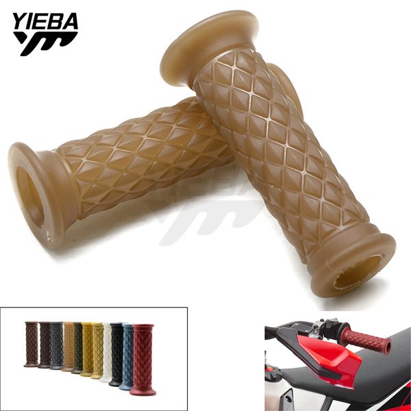 7/8" 22mm motorcycle hand grips retro handle rubber bar gel grip for yz250x yz250fx yz450fx wr250f wr450f 2001-2018 mt-09
7/8" 22mm motorcycle hand grips retro handle rubber bar gel grip for yz250x yz250fx yz450fx wr250f wr450f 2001-2018 mt-09