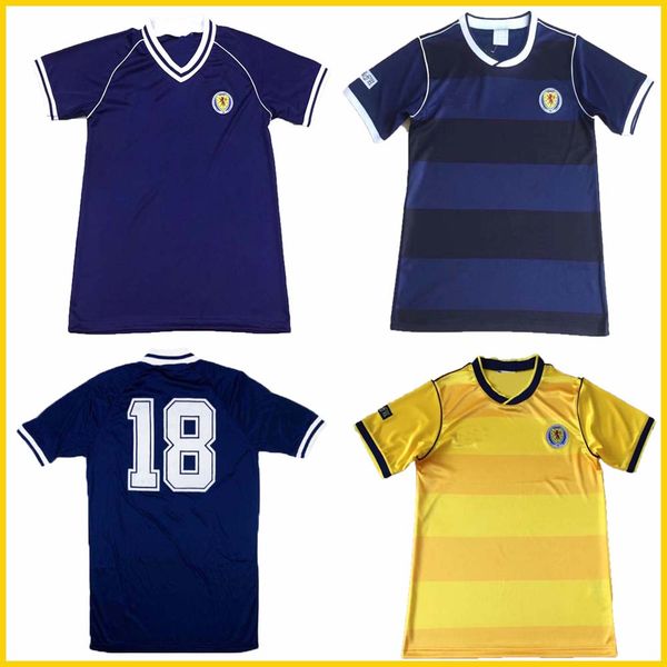 1982 1986 scotland retro soccer jerseys world cup 82 86 dalglish strachan miller souness hansen george wood star football shirt thailand, Black;yellow
1982 1986 scotland retro soccer jerseys world cup 82 86 dalglish strachan miller souness hansen george wood star football shirt thailand, Black;yellow