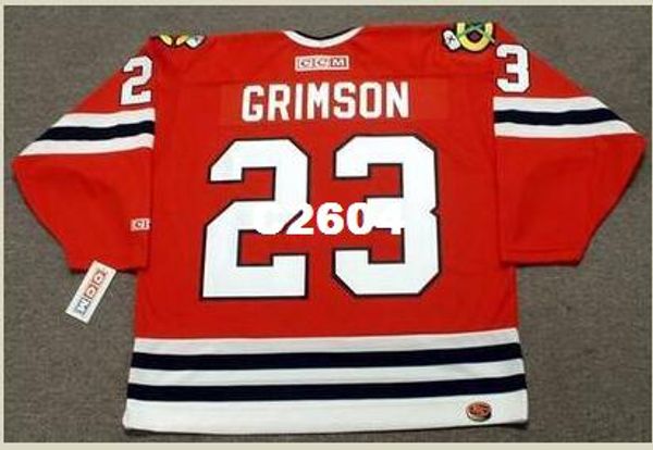 mens #23 stu grimson chicago blackhawks 1991 ccm retro hockey jersey or custom any name or number retro jersey, Black;red
mens #23 stu grimson chicago blackhawks 1991 ccm retro hockey jersey or custom any name or number retro jersey, Black;red