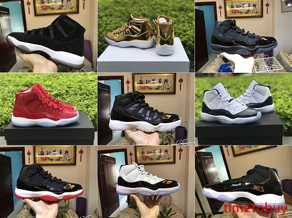 with mens and women 11s space jam gym red gold midnight navy concord high basketball shoes for men sports sneakers
with mens and women 11s space jam gym red gold midnight navy concord high basketball shoes for men sports sneakers