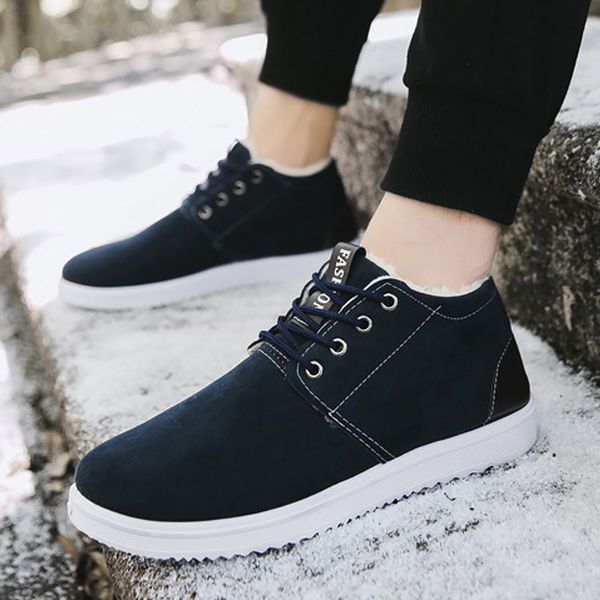 fashion boots men winter ankle shoes style plush boots warm shoes man waterproof winter boots, Black
fashion boots men winter ankle shoes style plush boots warm shoes man waterproof winter boots, Black