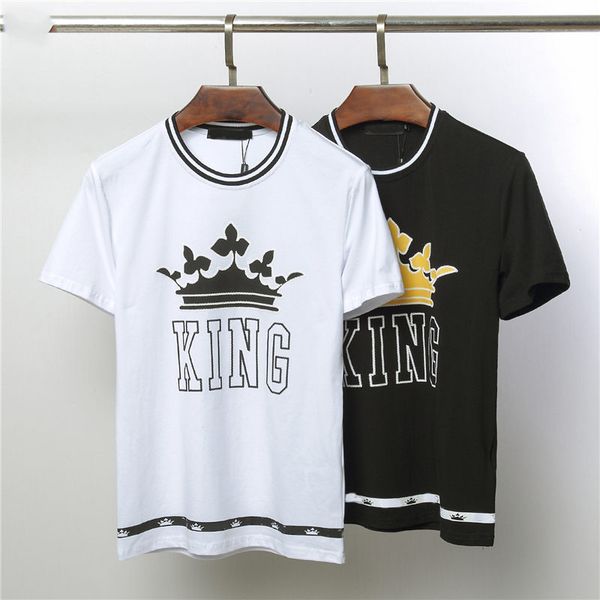 mens t shirt fashionwomen men tees new arrival summer crown pattern t shirt king casual mens womens tees sell men clothing, White;black
mens t shirt fashionwomen men tees new arrival summer crown pattern t shirt king casual mens womens tees sell men clothing, White;black