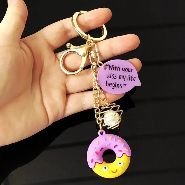 sell cute charming simulation resin doughnut cake keychain for women girls gifts car bags keyring, Silver
sell cute charming simulation resin doughnut cake keychain for women girls gifts car bags keyring, Silver