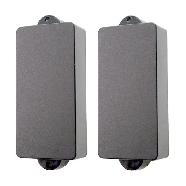 2x replacement closed sealed pickup covers for 4-string pb bass string instrument
2x replacement closed sealed pickup covers for 4-string pb bass string instrument