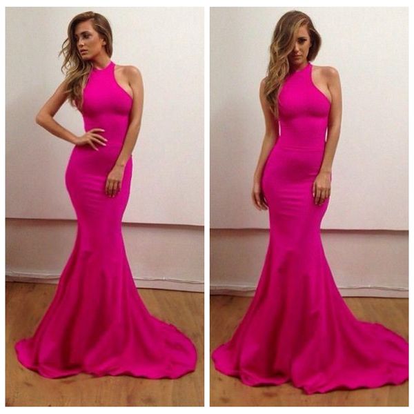 halter slim mermaid prom dresses sweep train long backless junior 2019 evening party gowns simple vestidos de soiree cheap, Black
halter slim mermaid prom dresses sweep train long backless junior 2019 evening party gowns simple vestidos de soiree cheap, Black