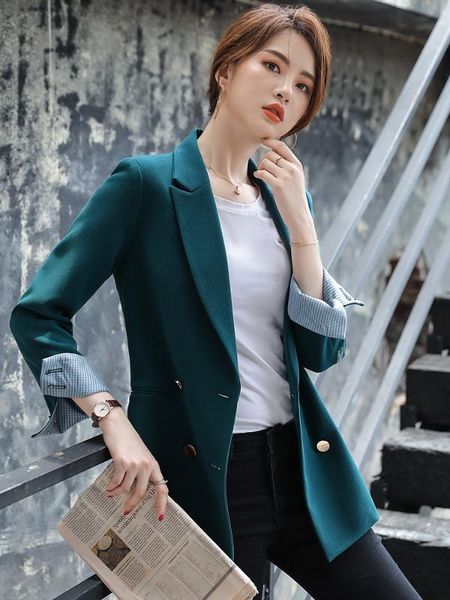 women's suits & blazers spring and autumn high-end interview professional work clothes solid color large size small suit long jacket, White;black
women's suits & blazers spring and autumn high-end interview professional work clothes solid color large size small suit long jacket, White;black