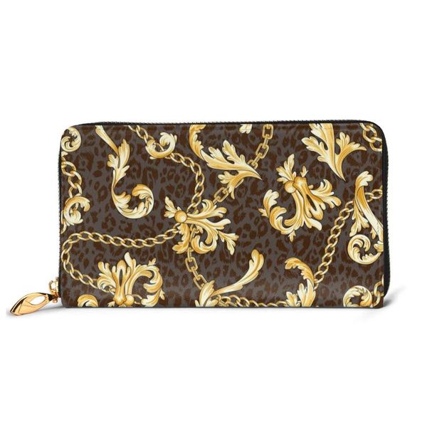 noisydesigns genuine leather women wallet purse european chain print clutch bag female card holder phone bag, Red;black
noisydesigns genuine leather women wallet purse european chain print clutch bag female card holder phone bag, Red;black