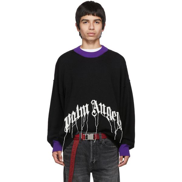 19FW Luxury Autumn Winter Hoodie Europe Italy Logo Tassels Sweater Fashion Men Clothes O neck Pullover Sweatshirt Women Sweaters Asian Size
19FW Luxury Autumn Winter Hoodie Europe Italy Logo Tassels Sweater Fashion Men Clothes O neck Pullover Sweatshirt Women Sweaters Asian Size