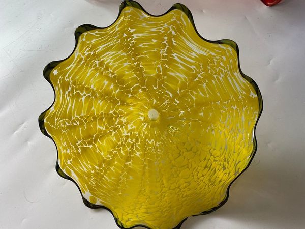 art glass decorative plates wall hanging murano glass wall lamp for interior decoration
art glass decorative plates wall hanging murano glass wall lamp for interior decoration