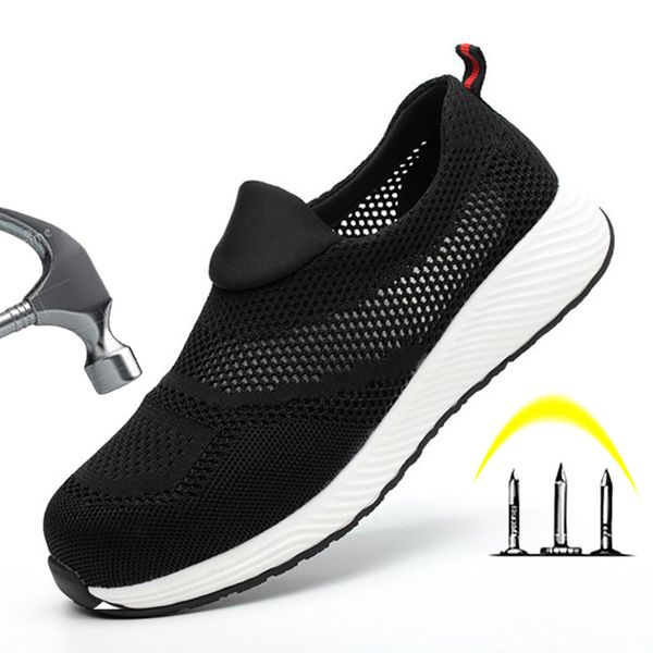 brand work safety shoes lightweight steel toecap indestructible shoes men women work safety boots breathable male shoes mx190819, Black
brand work safety shoes lightweight steel toecap indestructible shoes men women work safety boots breathable male shoes mx190819, Black