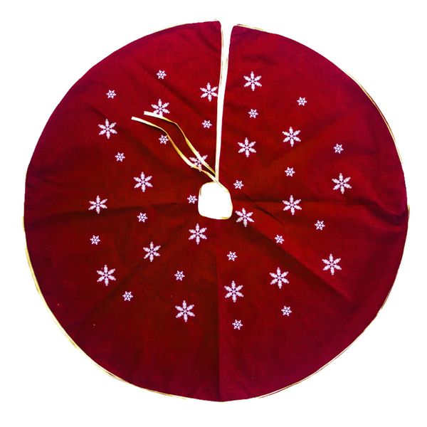 1 pc 120cm christmas tree skirt printing round creative delicate tree ornaments cover for navidad party decor
1 pc 120cm christmas tree skirt printing round creative delicate tree ornaments cover for navidad party decor