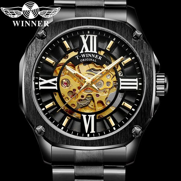 winner automatic mechanical men wristwatch army sport male clock skeleton fashion man watch gift 8184, Slivery;brown
winner automatic mechanical men wristwatch army sport male clock skeleton fashion man watch gift 8184, Slivery;brown