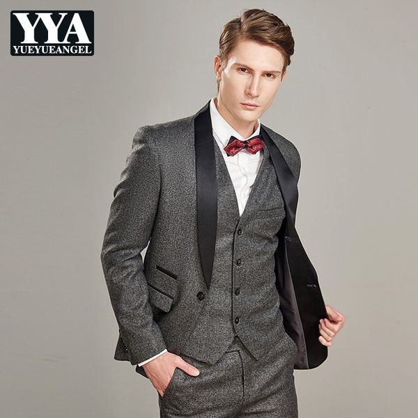 3 pieces elegant dress suits fashion new men's casual business suit male turn-down collar blazer jacket coat trousers vest set, White;black
3 pieces elegant dress suits fashion new men's casual business suit male turn-down collar blazer jacket coat trousers vest set, White;black