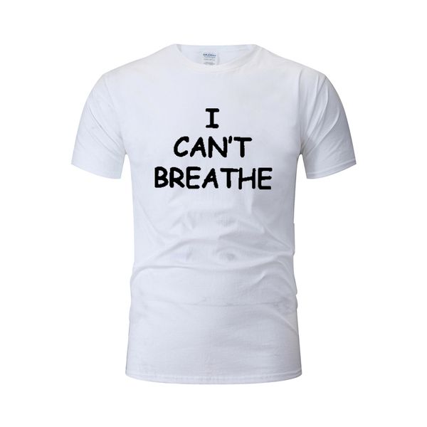 american protest short-sleeved men's slogan printed t-shirt i can't breathe printed t-shirt men and women cotton, White;black
american protest short-sleeved men's slogan printed t-shirt i can't breathe printed t-shirt men and women cotton, White;black