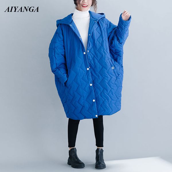large size coats women 2018 winter outerwear female warm coats for women casual loose hooded medium long style oversize coat, Black
large size coats women 2018 winter outerwear female warm coats for women casual loose hooded medium long style oversize coat, Black