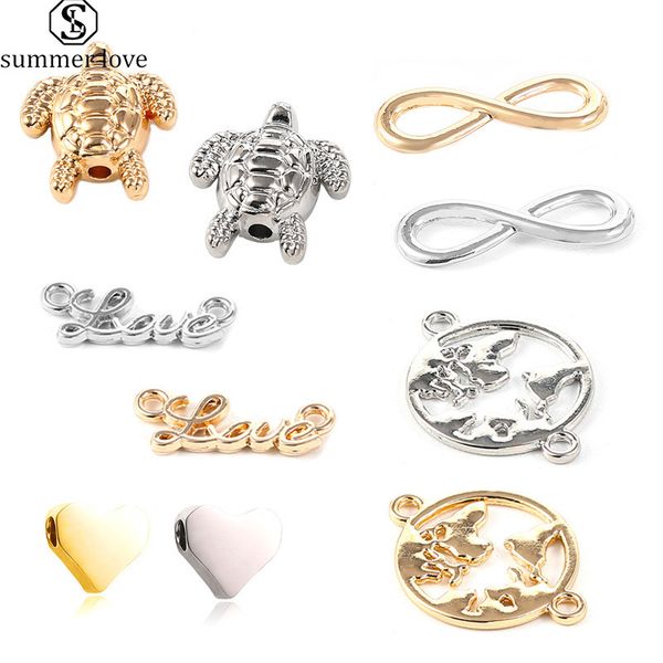 antique sliver gold infinity love charms elephent word heart connector making metal bracelet necklaces ornaments jewelry-z, Bronze;silver
antique sliver gold infinity love charms elephent word heart connector making metal bracelet necklaces ornaments jewelry-z, Bronze;silver