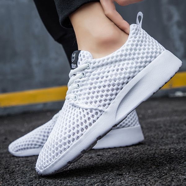 light casual 2020 men shoes outdoor fashion shoes summer mesh sneakers tenis feminino zapatos mens big size 46, Black
light casual 2020 men shoes outdoor fashion shoes summer mesh sneakers tenis feminino zapatos mens big size 46, Black