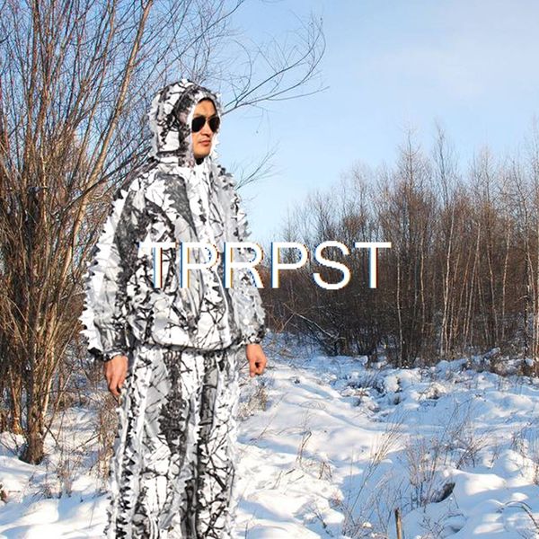 new 3d white snow plum tree branches style camouflage ghillie suit birdwatch hunting clothes include jacket and pants, Camo
new 3d white snow plum tree branches style camouflage ghillie suit birdwatch hunting clothes include jacket and pants, Camo