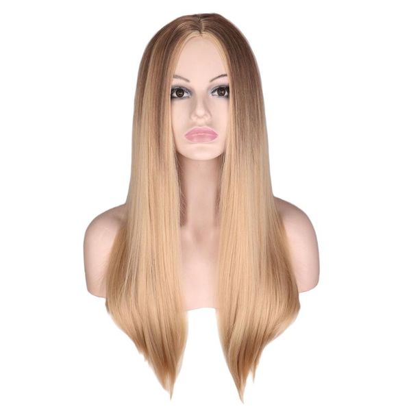 qqxcaiw long straight wig for white /black women middle part ombre blonde brown synthetic natural wigs
qqxcaiw long straight wig for white /black women middle part ombre blonde brown synthetic natural wigs
