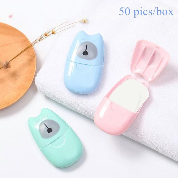 50pcs/box portable soap paper disposable box travel soaps flakes outdoor hand washing clean soap sterilization scented soaps slice fy6024
50pcs/box portable soap paper disposable box travel soaps flakes outdoor hand washing clean soap sterilization scented soaps slice fy6024