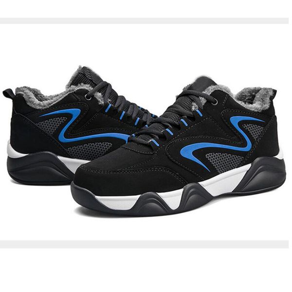 2019 whosale plus velvet men warm cotton casual shoes snow sneakers korean version of the trend of wild sports shoes, Black
2019 whosale plus velvet men warm cotton casual shoes snow sneakers korean version of the trend of wild sports shoes, Black