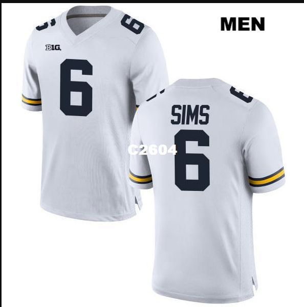 men michigan wolverines myles sims # 6 real full emboidery college jersey size s-4xl или пользовательское имя или номер джерси, Black;red
men michigan wolverines myles sims # 6 real full emboidery college jersey size s-4xl или пользовательское имя или номер джерси, Black;red