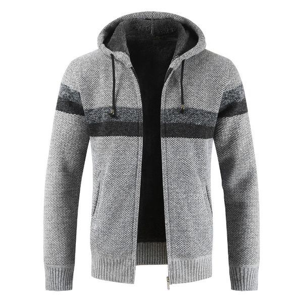 male full stand collar warmth zipper sweater drop ship cardigan winter patchwork wool knit men casual coat plus 3xl, White;black
male full stand collar warmth zipper sweater drop ship cardigan winter patchwork wool knit men casual coat plus 3xl, White;black