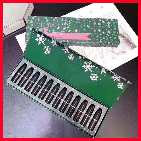 Известные для губ Макияж губ Коллекция Christmas Помада Set Matte Lipstick 12 цветов Snow LipKit 12шт
Известные для губ Макияж губ Коллекция Christmas Помада Set Matte Lipstick 12 цветов Snow LipKit 12шт