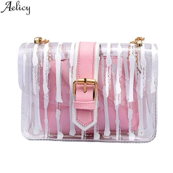 aelicy women summer transparent jelly messenger bag elegant jelly chain shoulder bag diagonal square crossbody
aelicy women summer transparent jelly messenger bag elegant jelly chain shoulder bag diagonal square crossbody