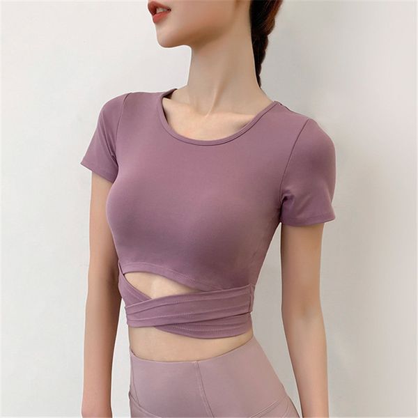 women's short-sleeved quick-drying running shirt exposed belly button yoga t-shirt fitness gym crop solid sports shirt, White;red
women's short-sleeved quick-drying running shirt exposed belly button yoga t-shirt fitness gym crop solid sports shirt, White;red