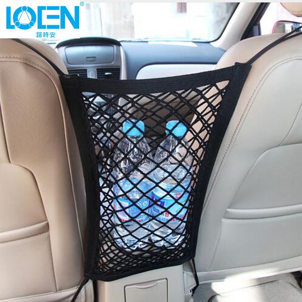 new black car storage net organizer pockets 33x23cm car elastic seat bag mesh truck holder hooks hanging for tools mobile phone
new black car storage net organizer pockets 33x23cm car elastic seat bag mesh truck holder hooks hanging for tools mobile phone