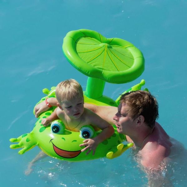 cartoon frog inflatable pool toys sunshade seat baby kids swimming ring safety infant neck float circle for bathing
cartoon frog inflatable pool toys sunshade seat baby kids swimming ring safety infant neck float circle for bathing