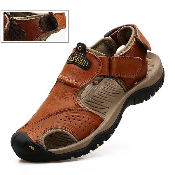 first layer cow leather hiking trekking sandals shoes men summer breathable climb fishing sneakers for men comfort sandals male
first layer cow leather hiking trekking sandals shoes men summer breathable climb fishing sneakers for men comfort sandals male