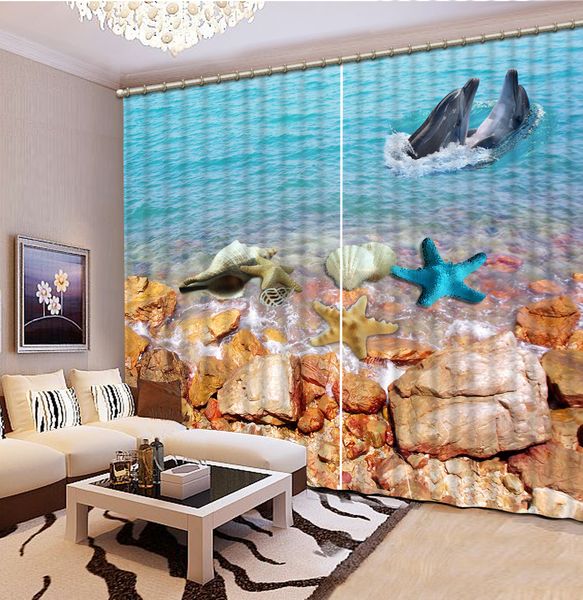 3d curtain p custom size blackout shade window curtains stone shell dolphin curtain decorative door curtain
3d curtain p custom size blackout shade window curtains stone shell dolphin curtain decorative door curtain