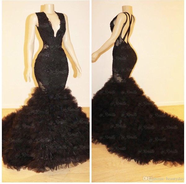 black mermaid evening dresses backless prom dress with lace tulle plus size celebrity women formal prom party gowns vestidos de novia, Red
black mermaid evening dresses backless prom dress with lace tulle plus size celebrity women formal prom party gowns vestidos de novia, Red