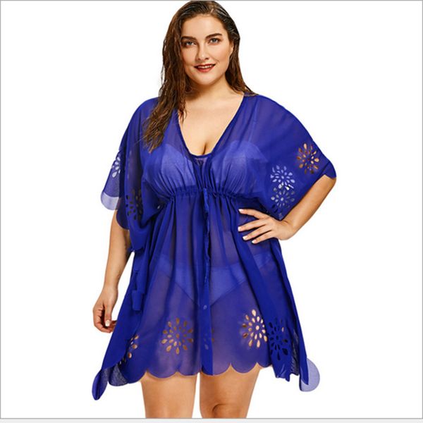 2019 summer sleeve sunscreen blue beach wear v-neck swimwear women perspective bikini, Blue;gray
2019 summer sleeve sunscreen blue beach wear v-neck swimwear women perspective bikini, Blue;gray