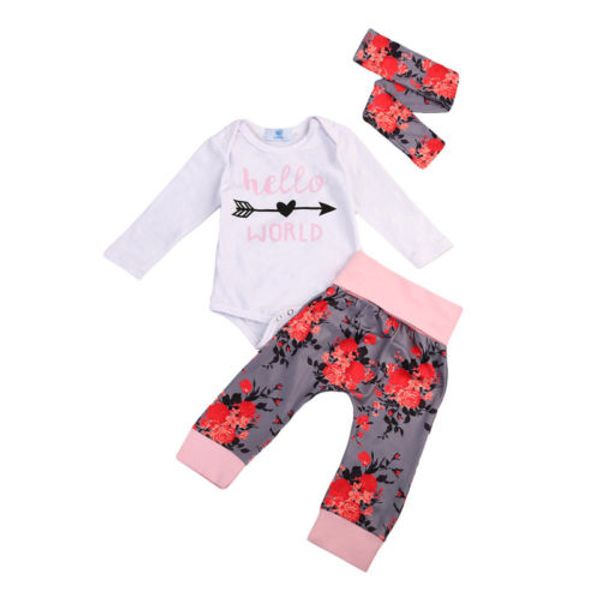 pudcoco baby set письмо полный топ цветочные брюки головные уборы хлопок 3шт новорожденных девочек одежда комбинезон комбинезон брюки наряды, Pink;blue
pudcoco baby set письмо полный топ цветочные брюки головные уборы хлопок 3шт новорожденных девочек одежда комбинезон комбинезон брюки наряды, Pink;blue