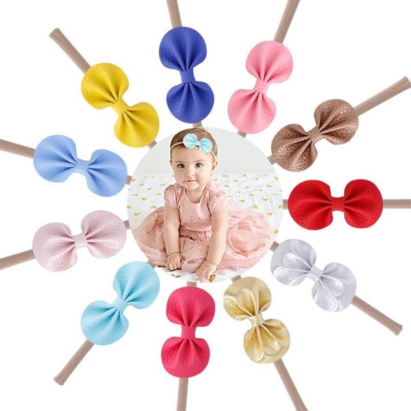 cute girls bows nylon headband,pu leather hair bow headbands kids girls bow knot hair accessories 36pc/lot, Slivery;white
cute girls bows nylon headband,pu leather hair bow headbands kids girls bow knot hair accessories 36pc/lot, Slivery;white