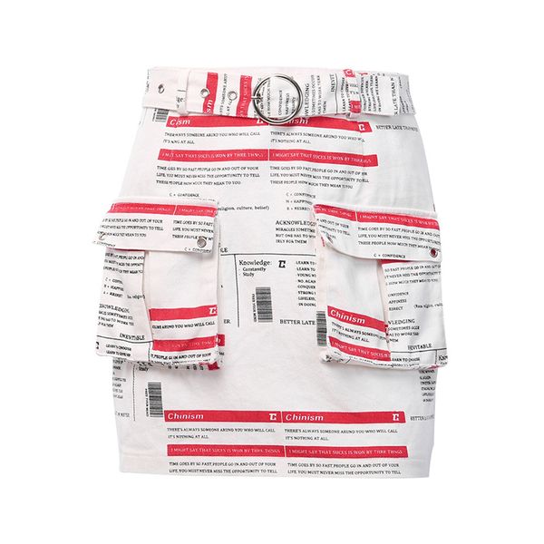 ins digital printing skirt european and american street knitted newspaper print personality side large pockets was thin skirt sale, Black
ins digital printing skirt european and american street knitted newspaper print personality side large pockets was thin skirt sale, Black